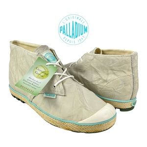 Palladium Women’s 8 Slim Chukka Off White Ankle Boot Shoes